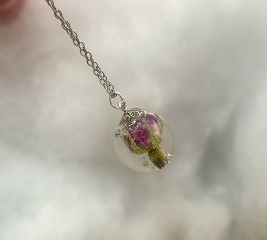 Rose Bud Collection - Nature's Elegance: Handcrafted Floral Jewelry