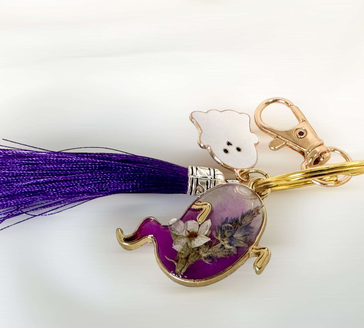 Haunted Halloween Ghost Keychains: Spooky Accessories for All