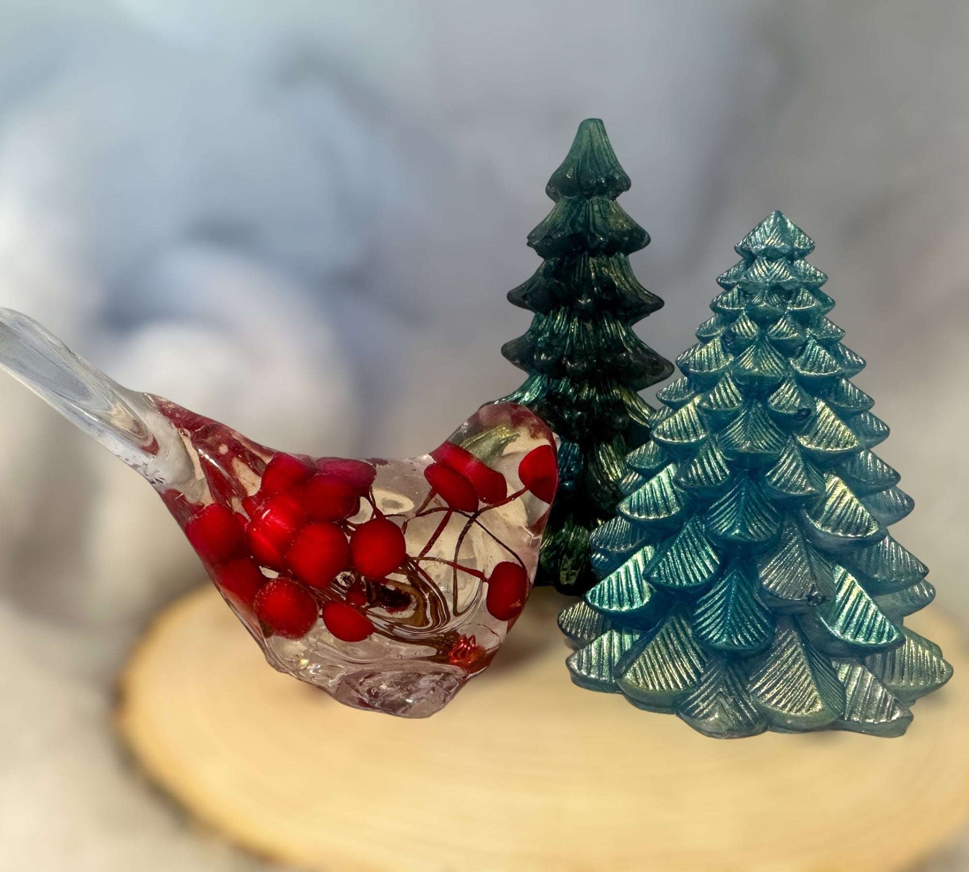 Scarlet Songbird Woodland Harmony Collection- The Enchanted Forest 