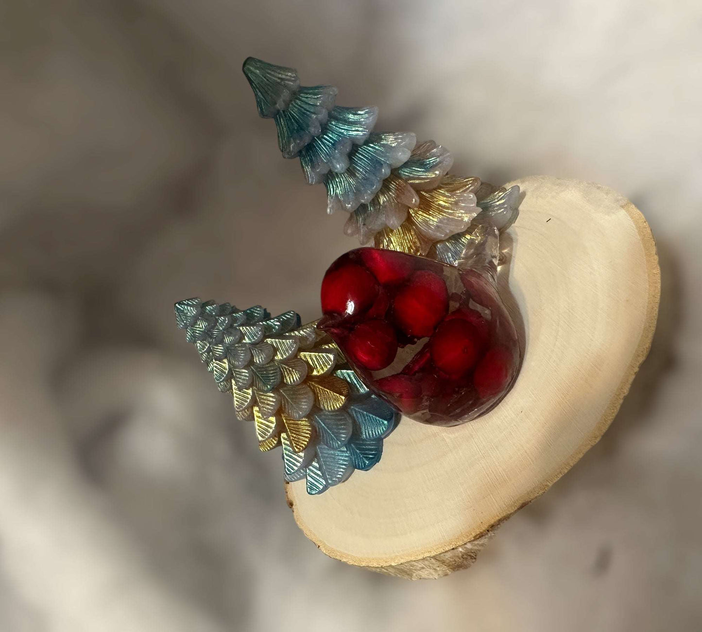 Scarlet Songbird Woodland Harmony Collection- The Enchanted Forest