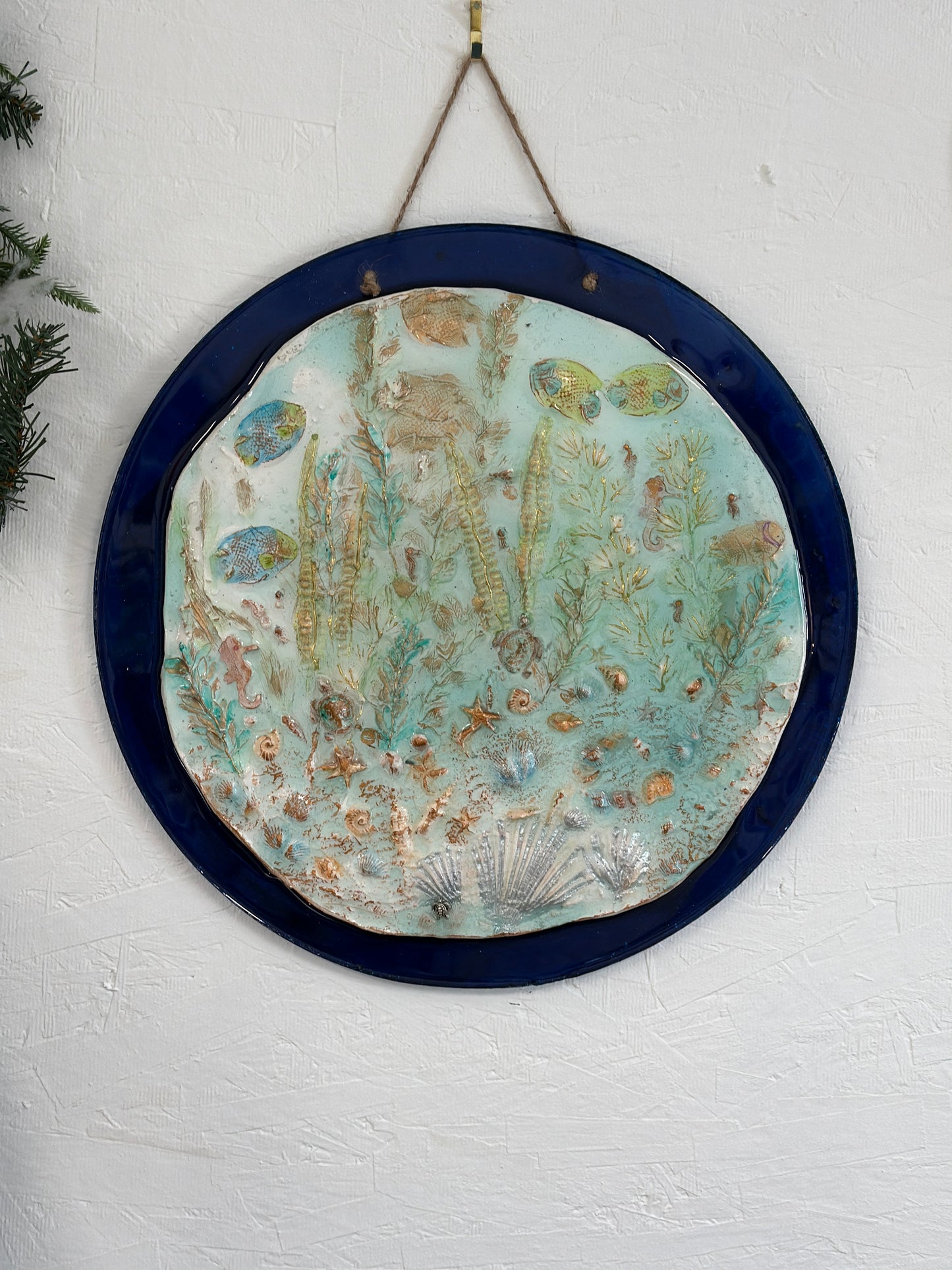 Sea Portal - Under the Sea Handmade Ocean Resin Wall Art
