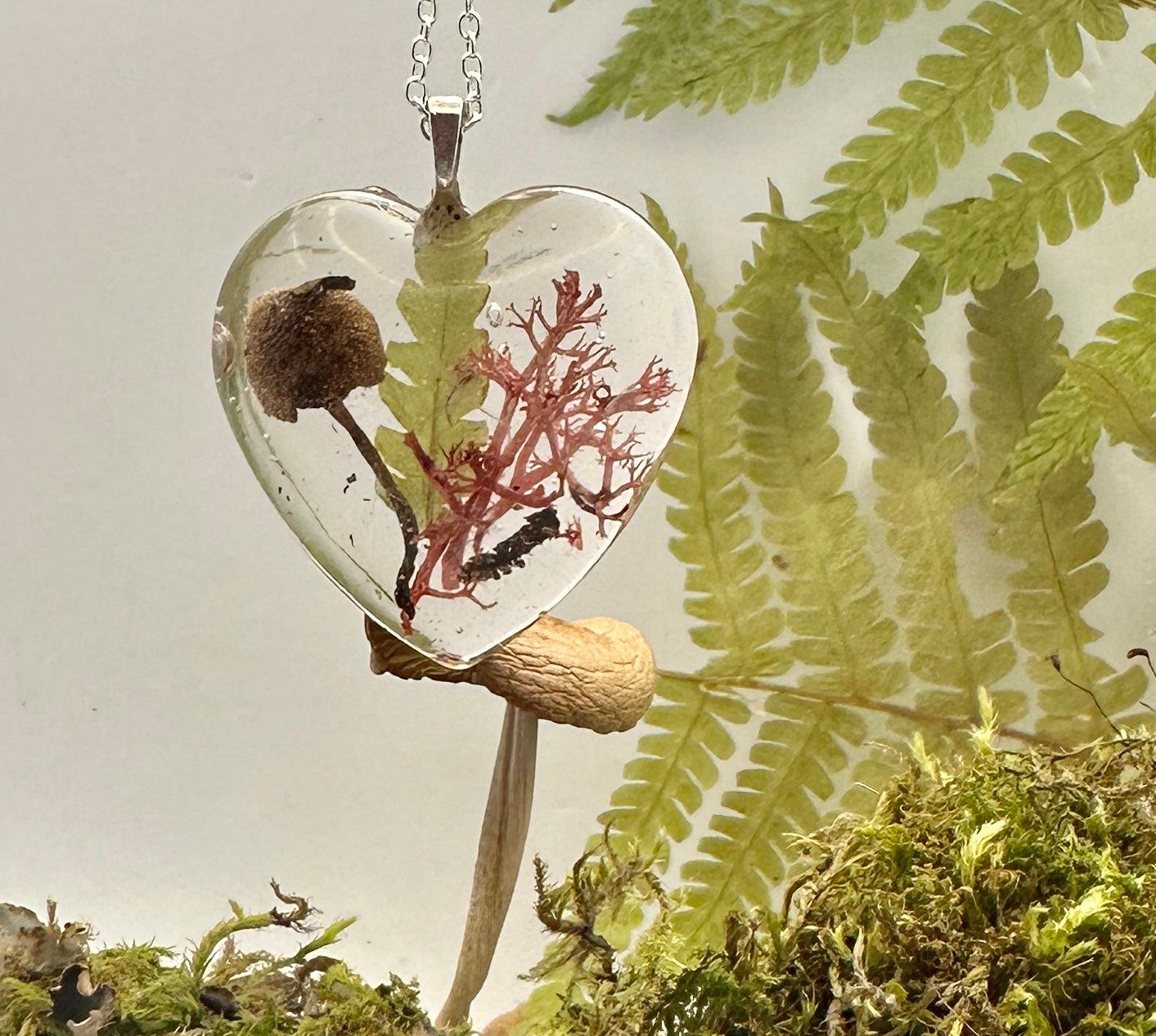 Heart for Nature Jewellery  - Forest Floor Necklace for Nature Lovers
