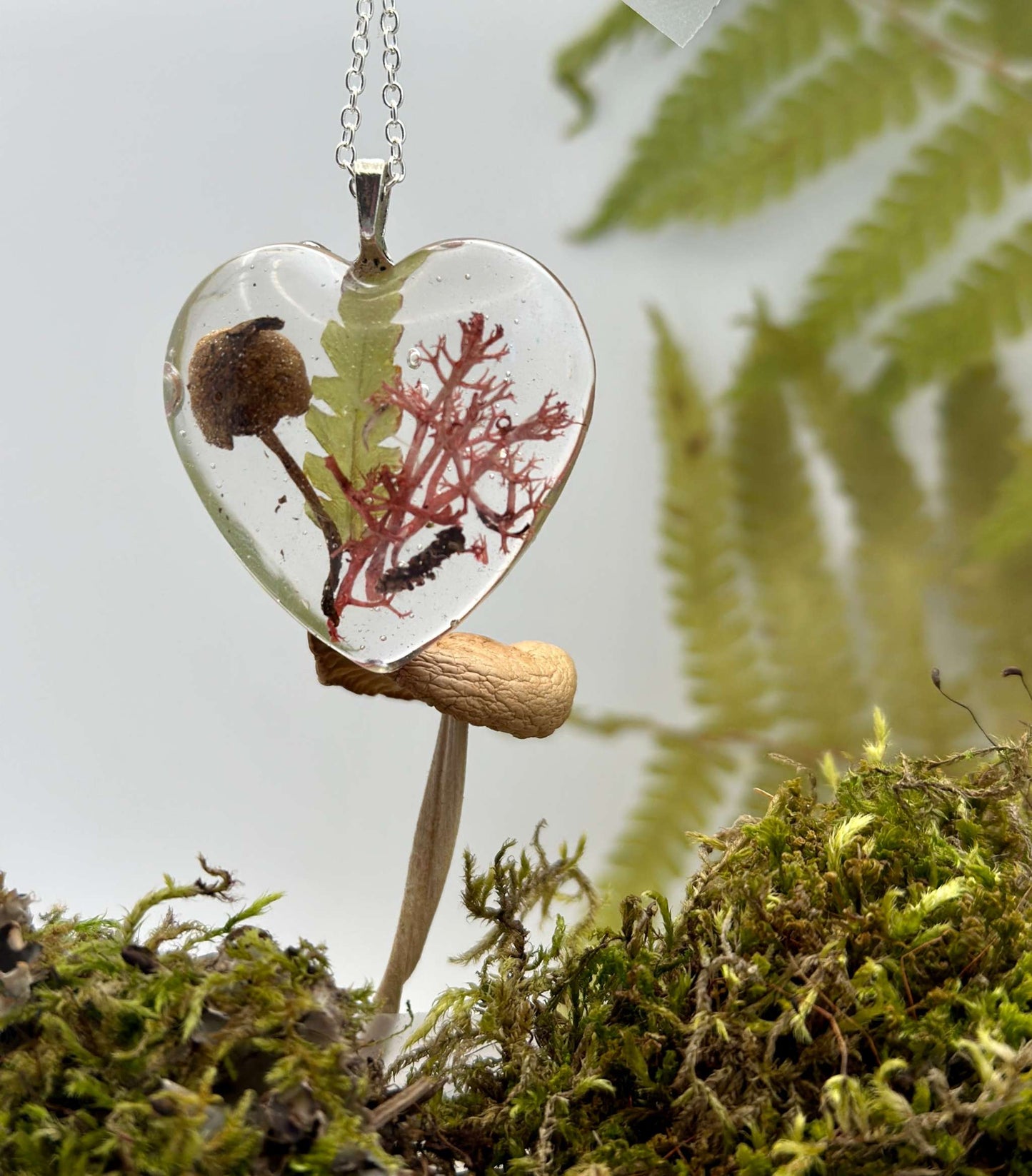 Heart for Nature Jewellery  - Forest Floor Necklace for Nature Lovers