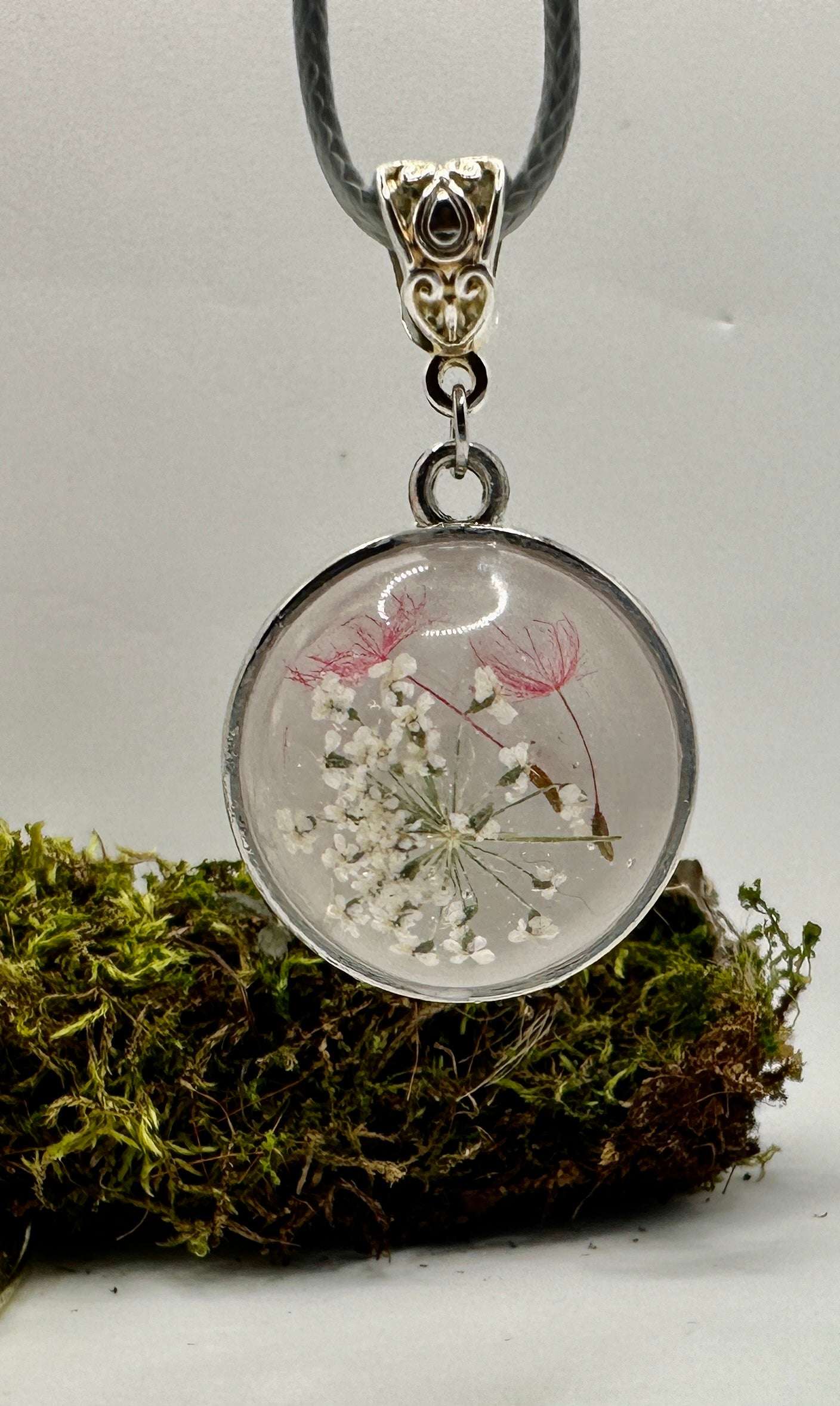 Fairy Wishes & Lace  - Handmade with real Dandelion Seeds