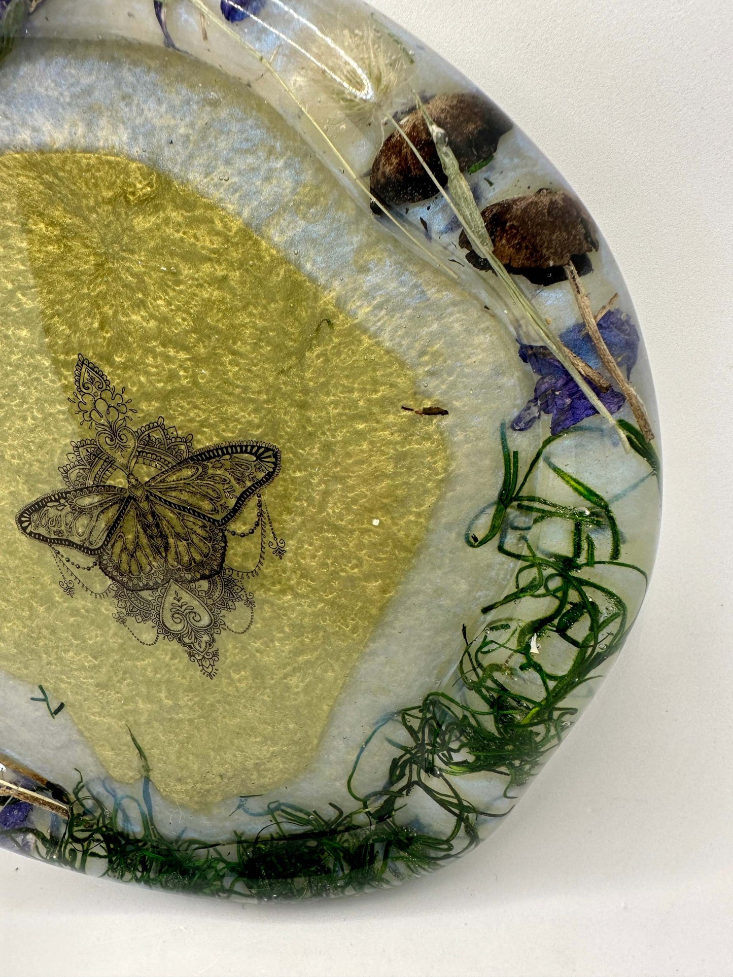 Butterfly Resin Tray
